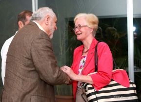 Presidente Daniel recibe al Parlamentario Alemán Wolfgang Gechrcke