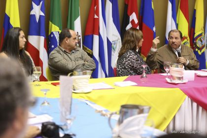 Presidente Daniel clausura encuentro del Foro de Sao Paulo