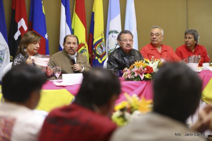 Presidente Daniel clausura encuentro del Foro de Sao Paulo