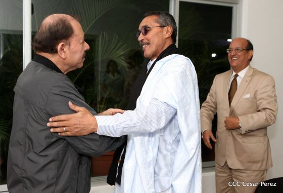 Presidente Daniel se reúne con representante del Gobierno y Pueblo Saharaui