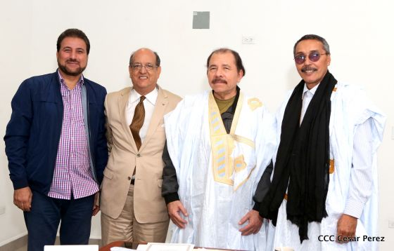 Presidente Daniel se reúne con representante del Gobierno y Pueblo Saharaui