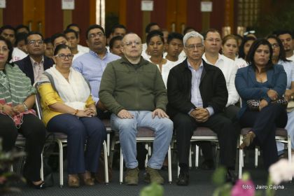 Daniel y Rosario juramentan al Gabinete del Gobierno Sandinista