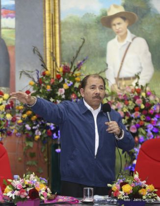 Daniel y Rosario juramentan al Gabinete del Gobierno Sandinista