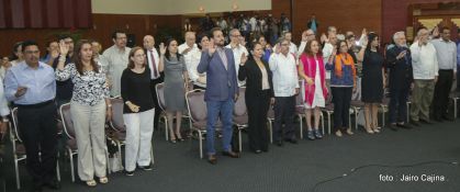 Daniel y Rosario juramentan al Gabinete del Gobierno Sandinista