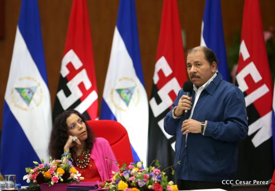 Daniel y Rosario juramentan al Gabinete del Gobierno Sandinista