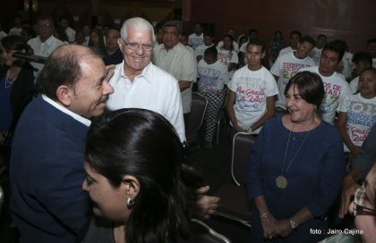 Daniel y Rosario juramentan al Gabinete del Gobierno Sandinista