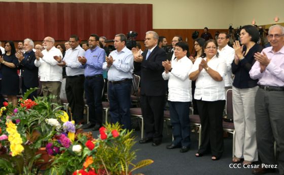 Daniel y Rosario juramentan al Gabinete del Gobierno Sandinista