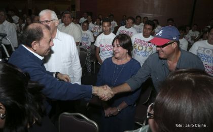 Daniel y Rosario juramentan al Gabinete del Gobierno Sandinista