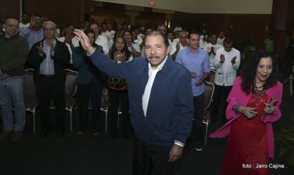 Daniel y Rosario juramentan al Gabinete del Gobierno Sandinista