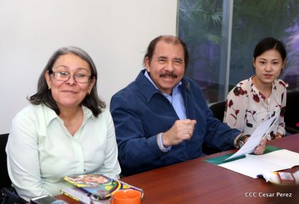 Presidente Daniel recibe al Vicepresidente del Parlamento de la República de Corea