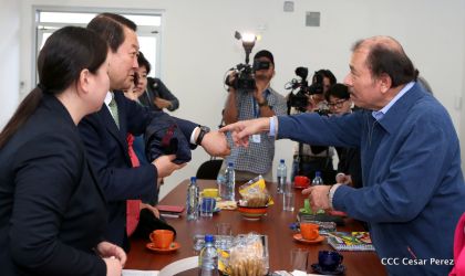 Presidente Daniel recibe al Vicepresidente del Parlamento de la República de Corea