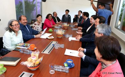Presidente Daniel recibe al Vicepresidente del Parlamento de la República de Corea