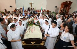 Despiden a Sor Emilia Rachela