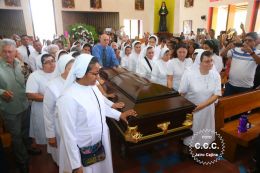 Despiden a Sor Emilia Rachela