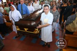 Despiden a Sor Emilia Rachela