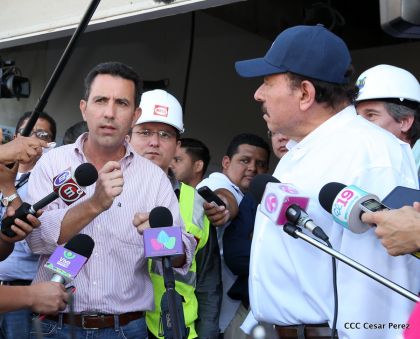 Presidente Daniel recorre obras del nuevo Estadio Nacional ”Denis Martínez" y el Polideportivo "Alexis Argüello"
