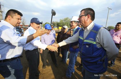 Presidente Daniel recorre obras del nuevo Estadio Nacional ”Denis Martínez" y el Polideportivo "Alexis Argüello"