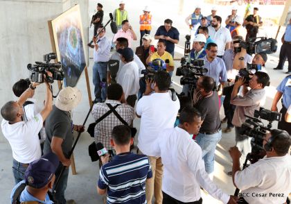 Presidente Daniel recorre obras del nuevo Estadio Nacional ”Denis Martínez" y el Polideportivo "Alexis Argüello"