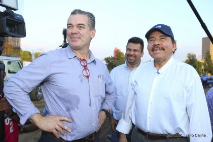 Presidente Daniel recorre obras del nuevo Estadio Nacional ”Denis Martínez" y el Polideportivo "Alexis Argüello"
