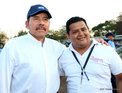 Presidente Daniel recorre obras del nuevo Estadio Nacional ”Denis Martínez" y el Polideportivo "Alexis Argüello"
