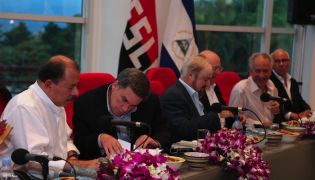 Presidente Daniel se reúne con el COSEP