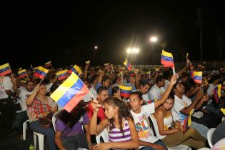 Homenaje a Hugo Chávez en Managua