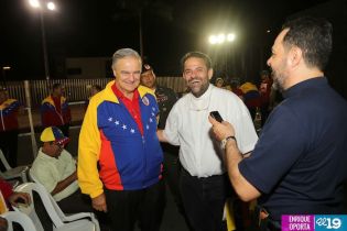 Homenaje a Hugo Chávez en Managua