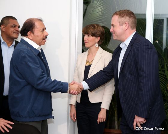 Presidente Daniel sostiene encuentro con Directores del BID