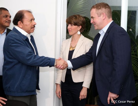 Presidente Daniel sostiene encuentro con Directores del BID