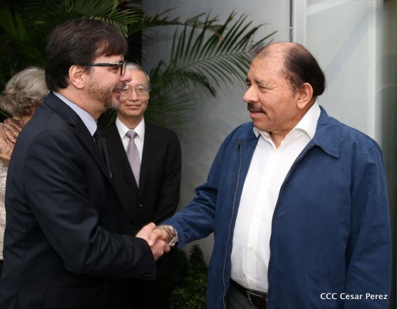 Presidente Daniel sostiene encuentro con Directores del BID