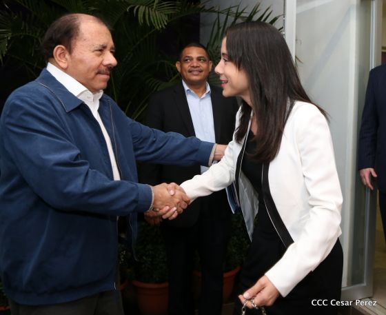 Presidente Daniel sostiene encuentro con Directores del BID