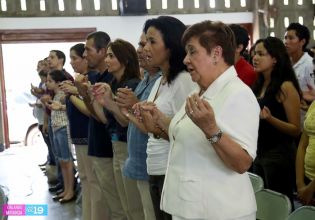 Cardenal Miguel oficia Misa por la Paz
