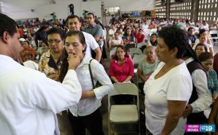 Cardenal Miguel oficia Misa por la Paz