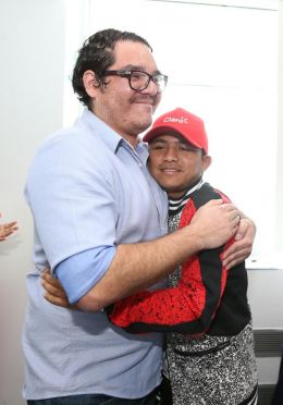 Así fue la llegada del verdadero Campeón a Nicaragua 