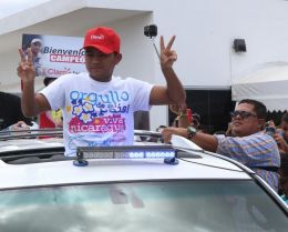  Así fue la llegada del verdadero Campeón a Nicaragua 