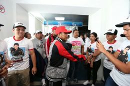  Así fue la llegada del verdadero Campeón a Nicaragua 