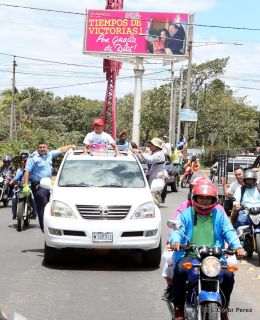  Así fue la llegada del verdadero Campeón a Nicaragua 