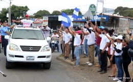  Así fue la llegada del verdadero Campeón a Nicaragua 