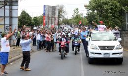  Así fue la llegada del verdadero Campeón a Nicaragua 