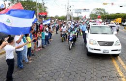  Así fue la llegada del verdadero Campeón a Nicaragua 