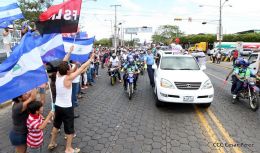  Así fue la llegada del verdadero Campeón a Nicaragua 