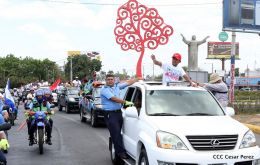  Así fue la llegada del verdadero Campeón a Nicaragua 