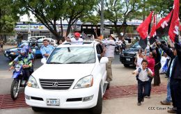  Así fue la llegada del verdadero Campeón a Nicaragua 