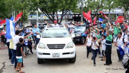  Así fue la llegada del verdadero Campeón a Nicaragua 