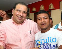  Así fue la llegada del verdadero Campeón a Nicaragua 