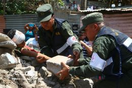 Primer Ejercicio de Preparación y Salvaguarda de la vida frente a las multiamenzas