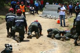 Primer Ejercicio de Preparación y Salvaguarda de la vida frente a las multiamenzas