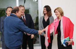 Encuentro del Presidente Daniel Ortega con el Enviado Especial del Presidente de Francia