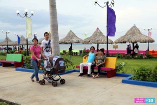 Familias asisten a Parque Luis Alfonso Velásquez y Puerto Salvador Allende