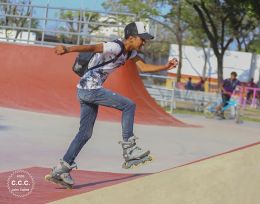 Adolescentes y jóvenes cuentan con nuevo espacio para practicar deportes extremos